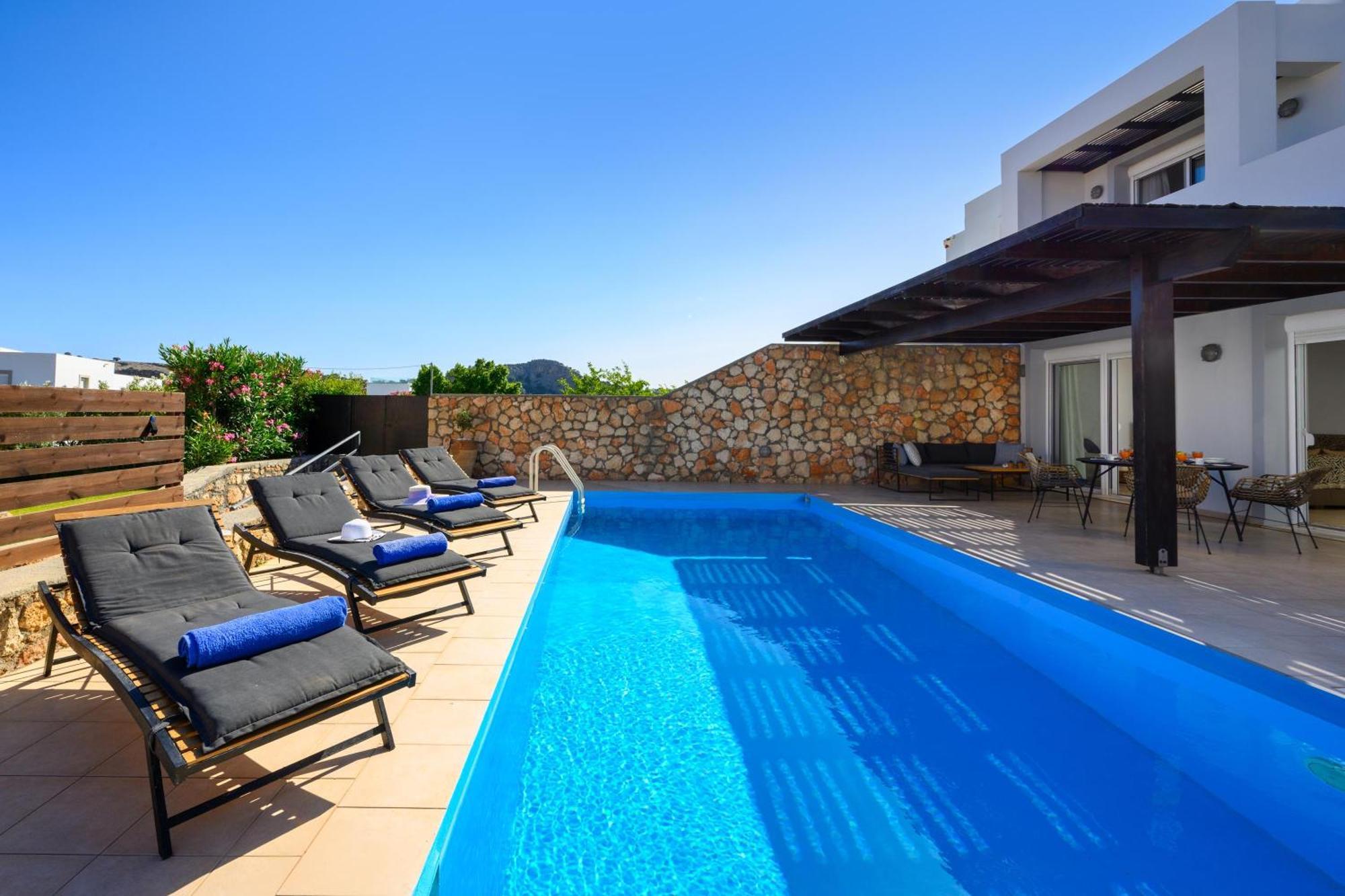 Adore Lindos Villa Exterior photo